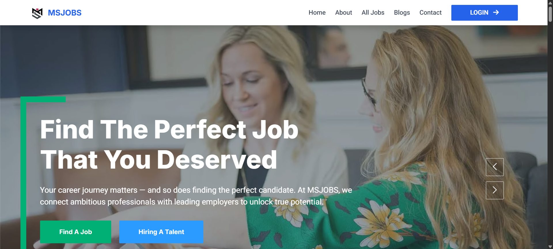 MSJobs — Dubai Consultancy Website